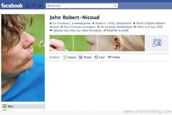 ejemplo de perfil de facebook