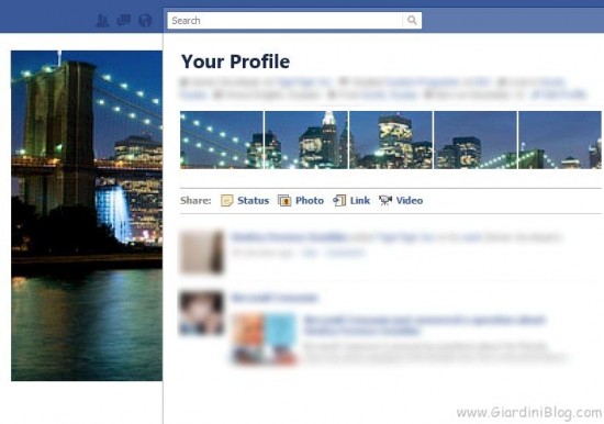vista previa del perfil de facebook