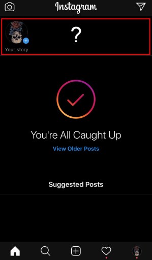 Las historias de Instagram no se muestran