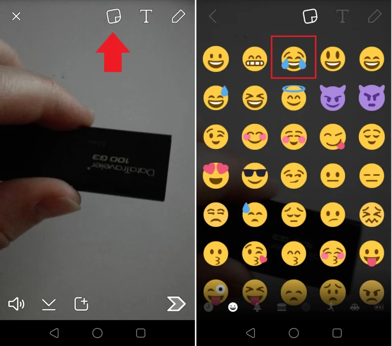 ¿Cómo hacer que un emoji se mueva en Instagram?
