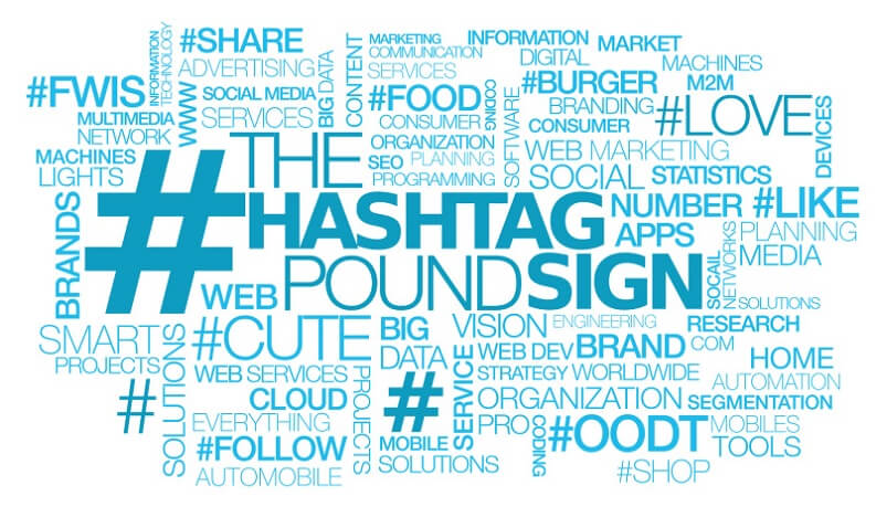 etiquetas y hashtags: algunos de los hashtags más utilizados