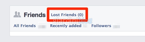 amigos perdidos en facebook